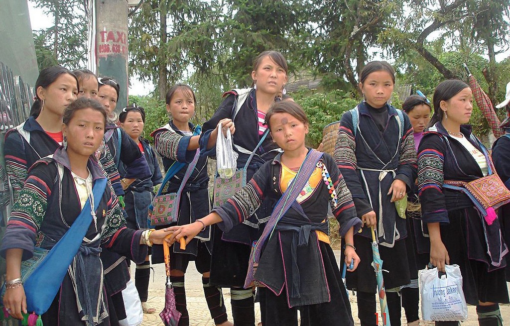 Black Hmong in Sa Pa, Vietnam